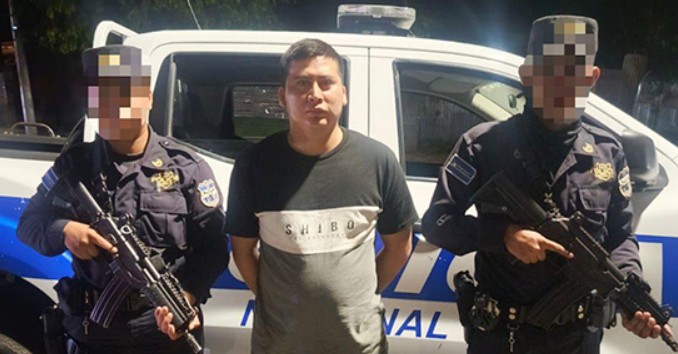 Ubican y capturan a pandillero que permanecía oculto en un cantón de Cuscatlán