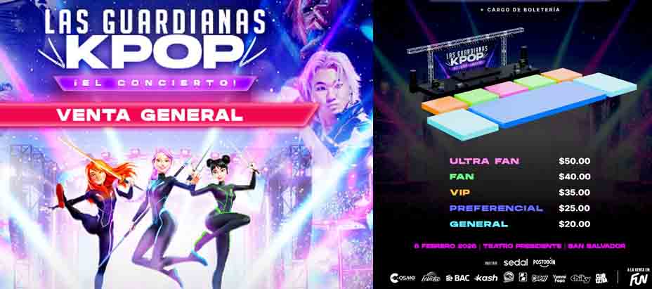 ¡Ya salieron a la venta los boletos para el concierto de las Guardianas Kpop!