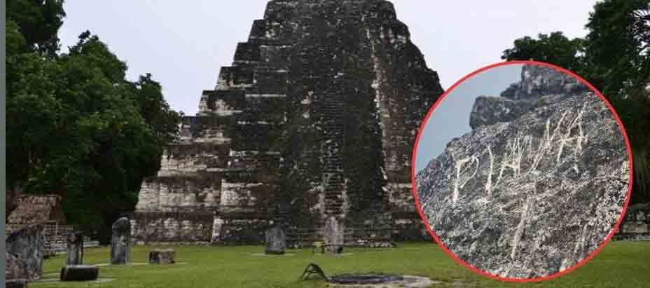 GUATEMALA: hombre daña templo maya en Petén