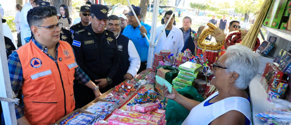 Alcaldía de San Salvador Centro activa el plan pólvora 2025