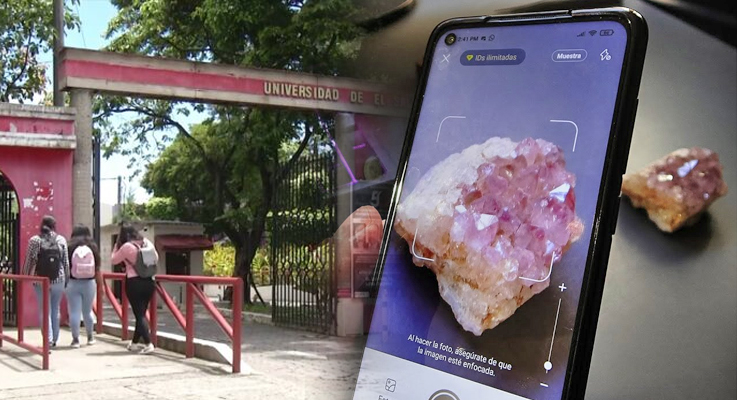 Estudiantes de la UES desarrollan aplicación que permite identificar minerales en rocas