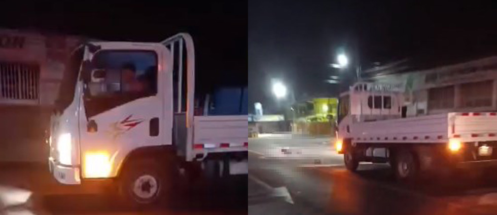 Camión arrolla a peatón ebrio frente a un antro en Sonsonate
