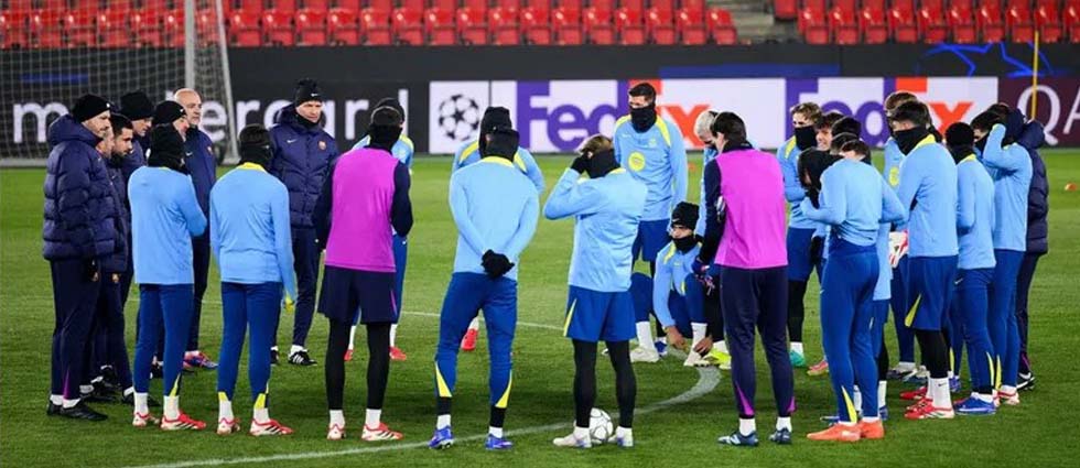 El Barcelona jugará en Praga ¡¡¡con temperaturas abajo de 0.0 grados!!!