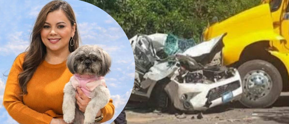 Ella era Wendy, mujer que falleció al chocar contra pipa que transportaba combustible en Usulután