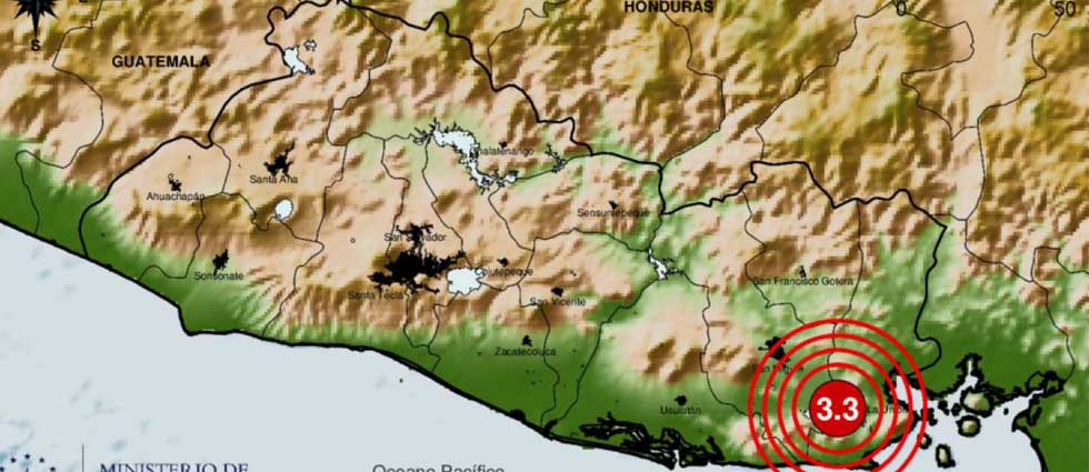 ¡Sismo sacude parte de El Salvador esta mañana de viernes!