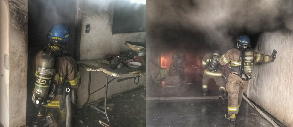 Bomberos sofocan incendio estructural en vivienda de San Salvador