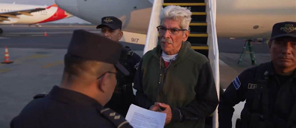 VIDEO: Estados Unidos entrega a Norman Quijano a las autoridades salvadoreñas