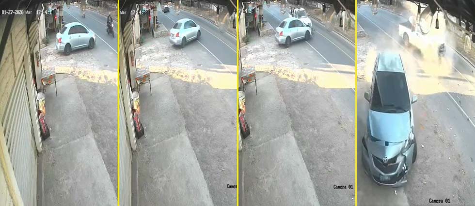 Imprudente conductor casi provoca tragedia en Ciudad Arce