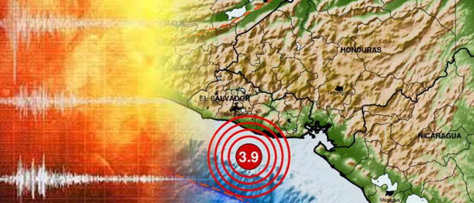 MARN reporta sismo sensible en parte del territorio nacional