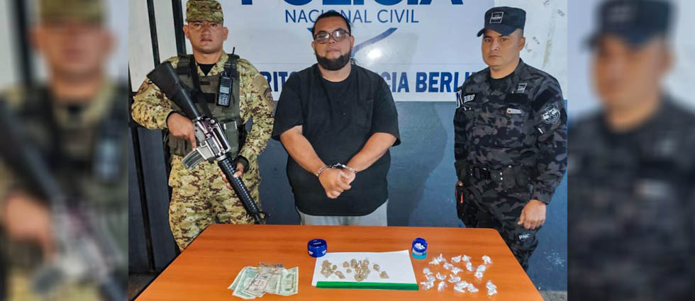 Detienen a sujeto tras hallarle casi 300 porciones de marihuana listas para vender en Usulután