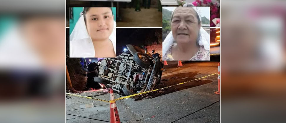 Suegra y nuera fallecen en aparatoso accidente en carretera Troncal del Norte
