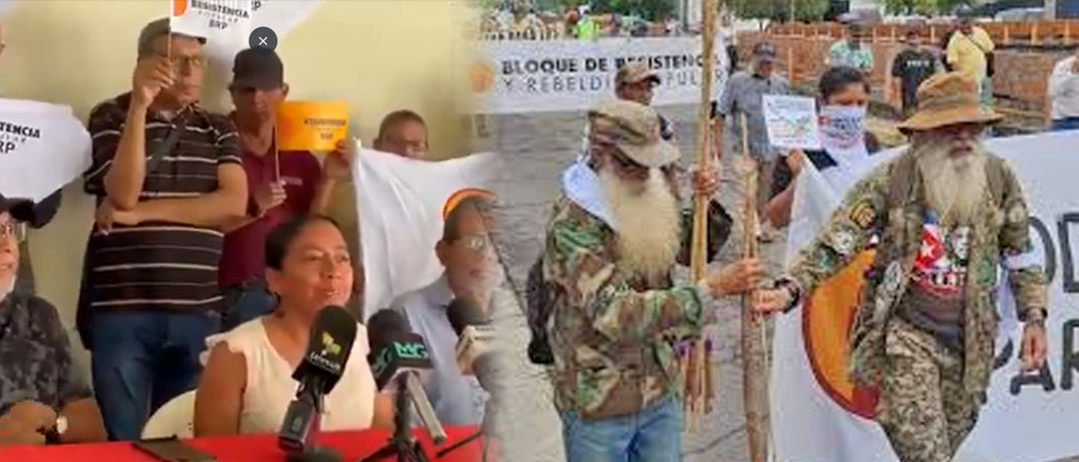 Bloque de Resistencia y Rebeldía Popular llama a ciudadanos a manifestarse en las calles