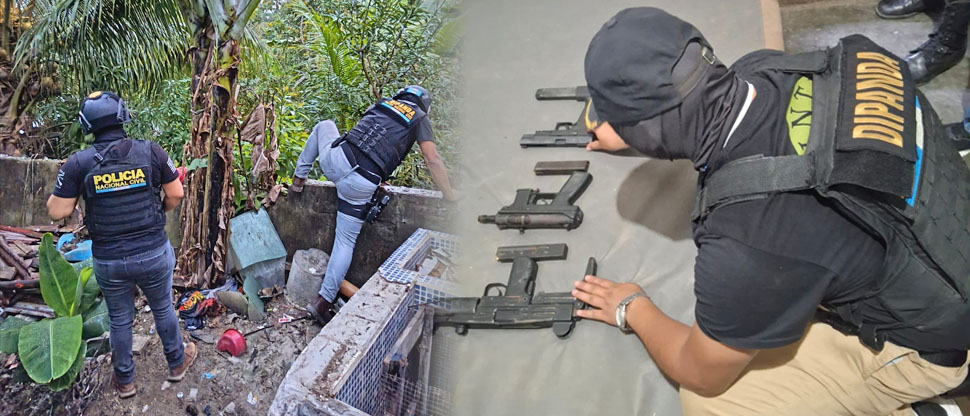 Guatemala: localizan armas que pandilleros mantenían para atentar contra policías