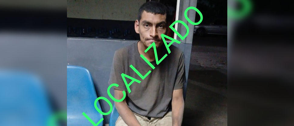 Localizan sano y salvo a hombre reportado como desaparecido