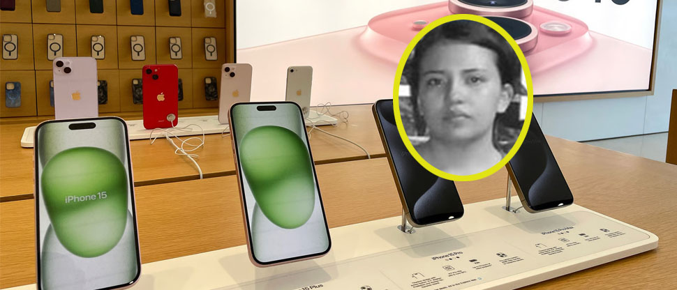 Cae cajera que aprovechaba su cargo para robarse 7 celulares de gama alta