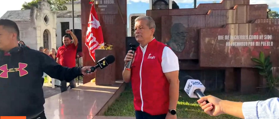 Manuel “El Chino Flores” insiste en que el FMLN volverá al poder en las próximas elecciones