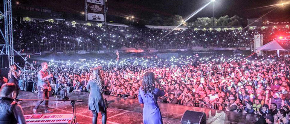 Guatemaltecos toman medidas de seguridad adicionales para asistir a conciertos
