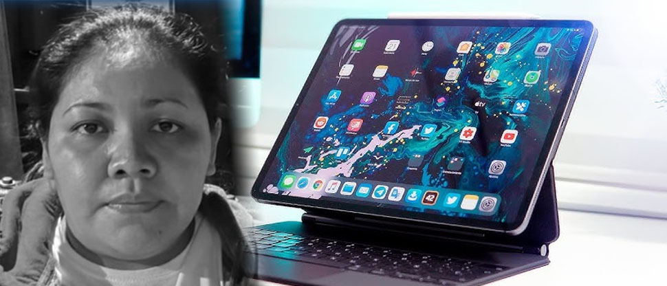 Capturan a enfermera que le robó una tablet con teclado a una compañera