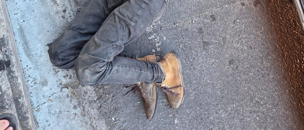 Joven sin hogar con graves lesiones tras ser embestido por un vehículo todo terreno