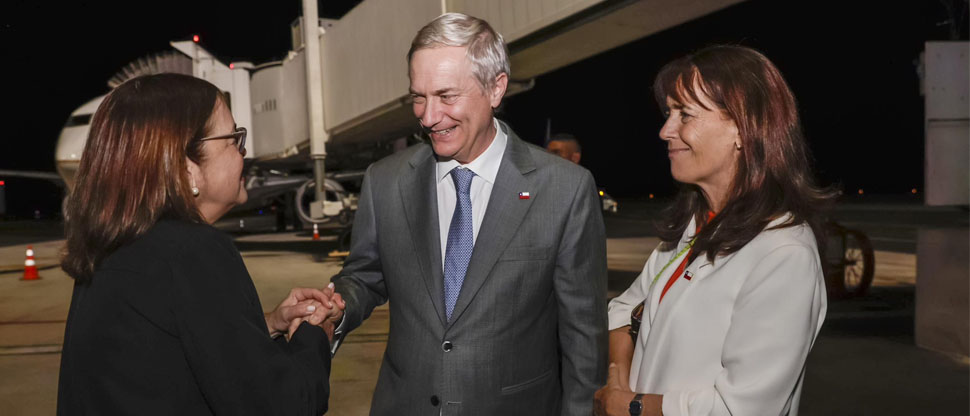 Presidente electo de Chile ya se encuentra visitando El Salvador