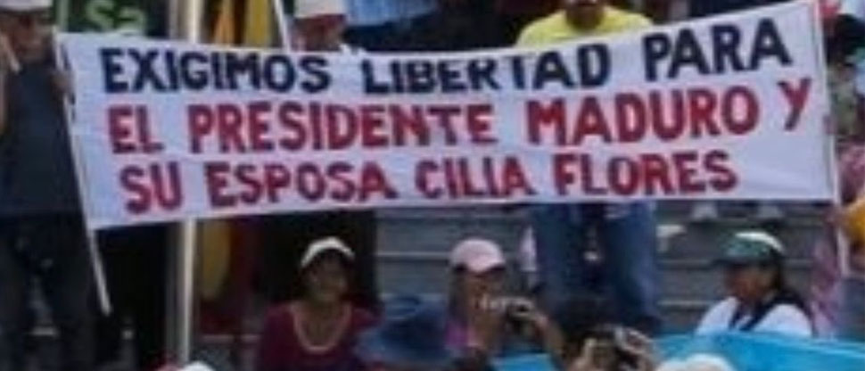 Organizaciones afines al FMLN exigen la liberación de Nicolás Maduro