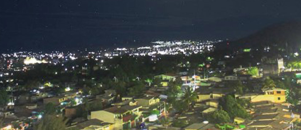 ¡MARN registra fuertes ráfagas de casi 54 km/h en Ilopango esta noche de martes!