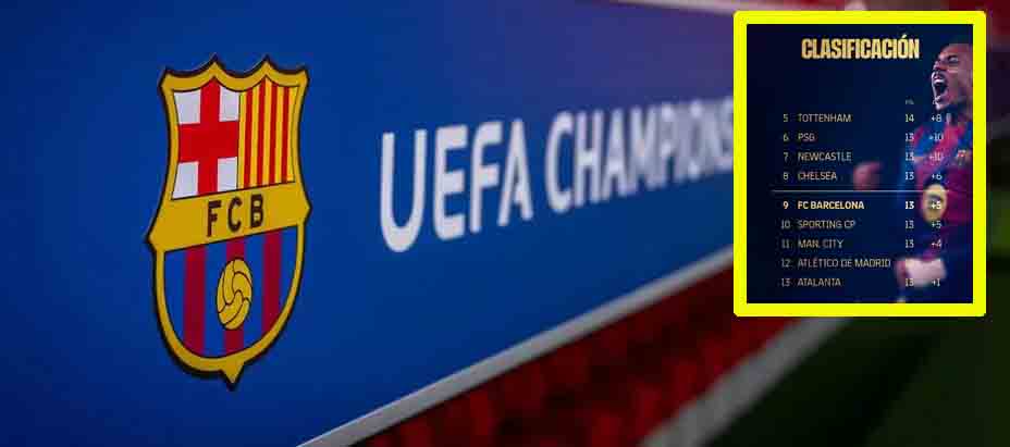 Barcelona hace números para evitar la repesca de la Champions