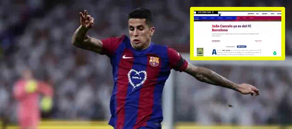 Fichaje parado: Barcelona borra todas las publicaciones de Cancelo