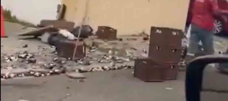 Viralizan caos cervecero en la Escalón