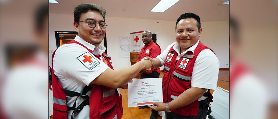 Cruz Roja finaliza taller de respuesta ante crisis