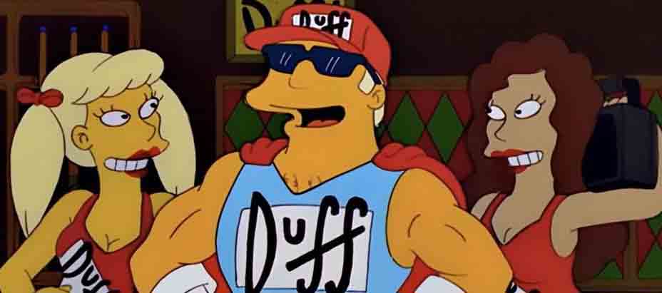 Duff jubila a Duffman tras 37 temporadas de Los Simpson