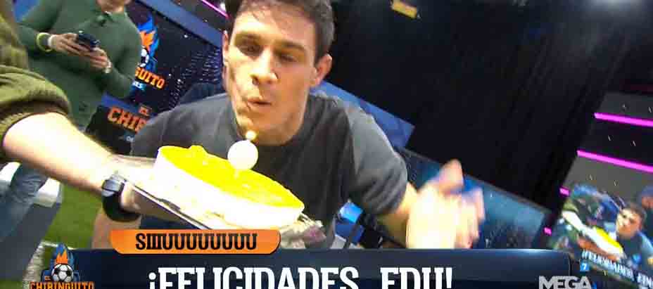 Edu Aguirre celebra su cumpleaños en El Chiringuito