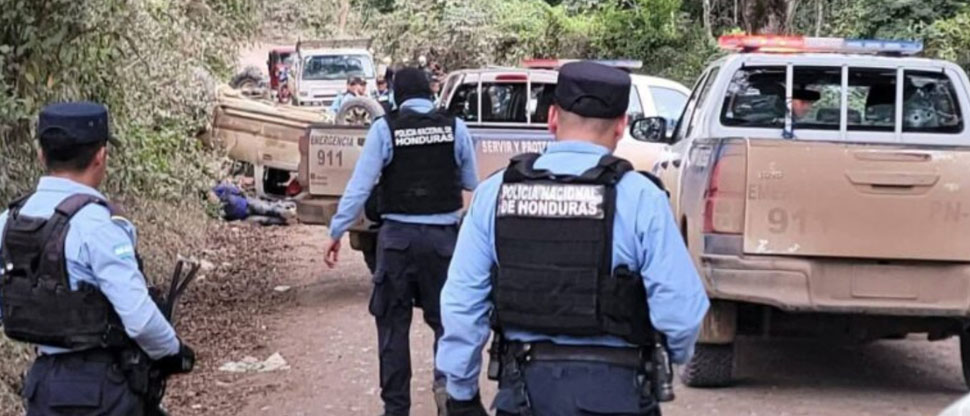 Honduras: Un policía muerto y dos heridos tras un enfrentamiento en Yoro