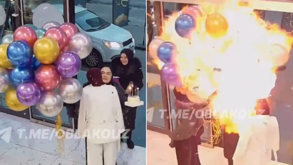Mujer quiso sorprender a una amiga por su cumpleaños y le quema el rostro