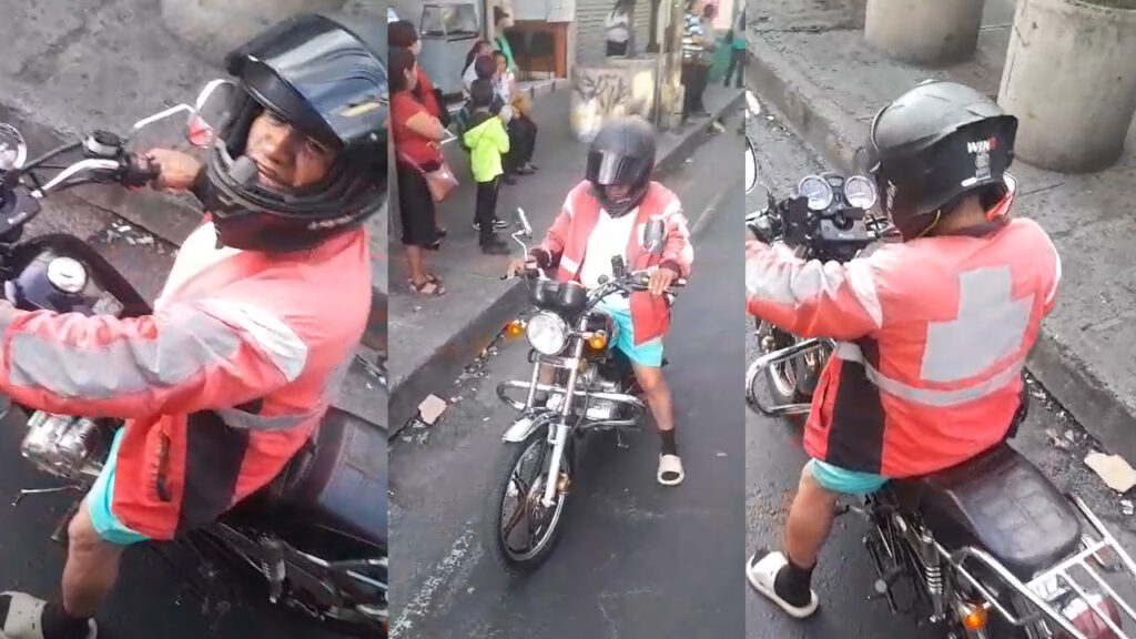 Denuncian a motociclista que manejaba en aparente estado de ebriedad