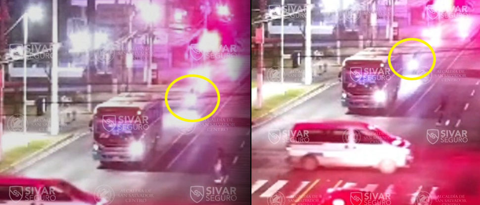Comparten vídeo del momento exacto en que motociclista pierde la vida en la Escalón