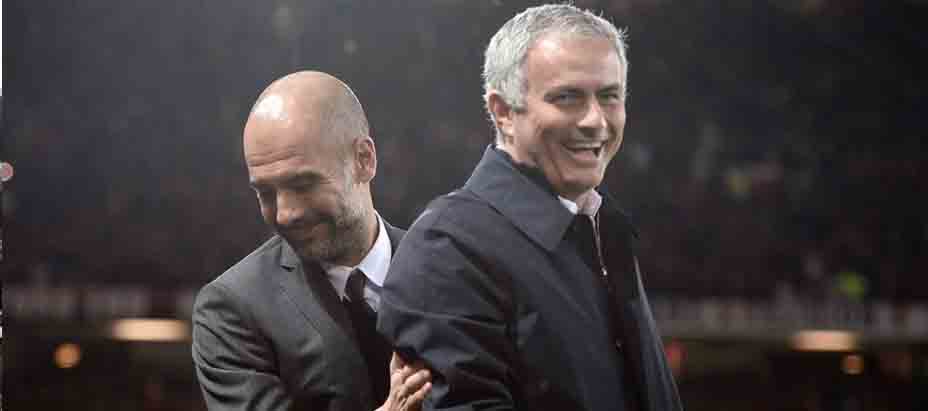 Guardiola agradece a Mou por ganarle al Real Madrid