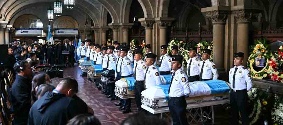 Sube a 10 los policías que han perdido la vida por pandilleros en Guatemala