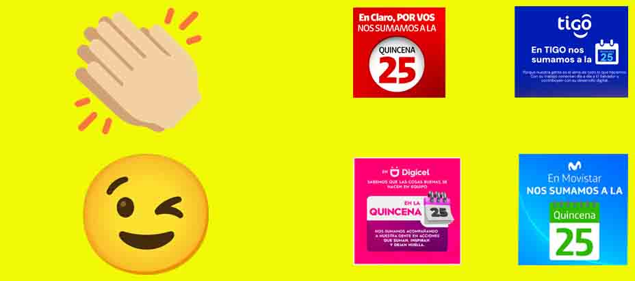 Empresarios de telefonía se suman a Quincena 25
