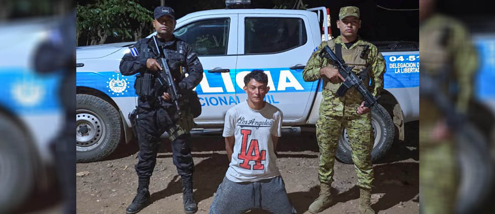 Capturan a sujeto tras lanzar gasolina y prender fuego a su padrastro en La Libertad