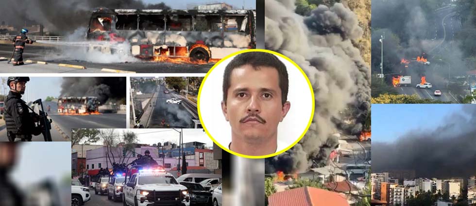 La caída del narcotraficante ‘El Mencho’ desata el caos al menos en 20 de los 36 estados de México