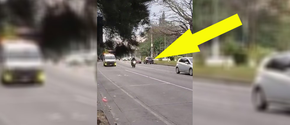 Multan a conductor que iba en sentido contrario en zona de La Ceiba de Guadalupe: ¿valor total? ¡$200!