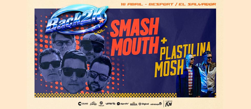 Back2K: Plastilina Mosh, invitado sorpresa de Smash Mouth