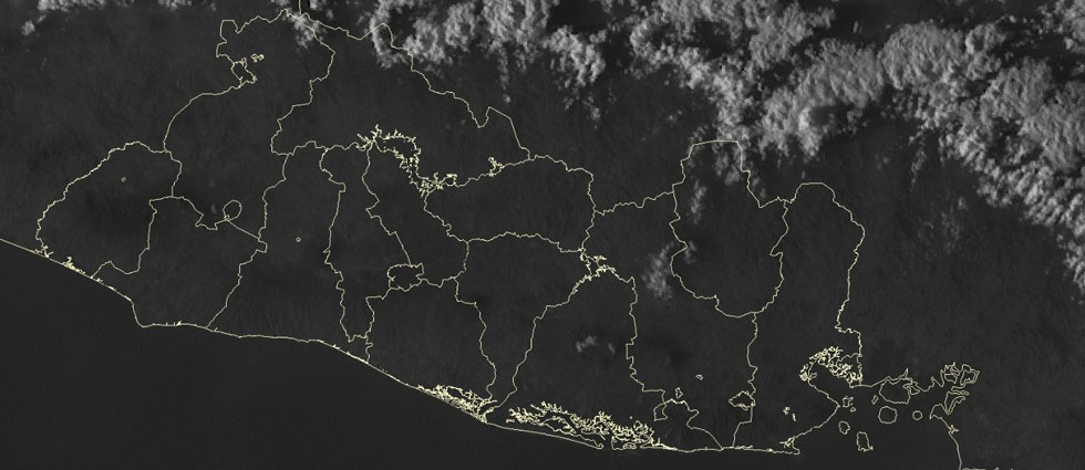 MARN no descarta lluvias para esta noche de viernes en algunas zonas de El Salvador