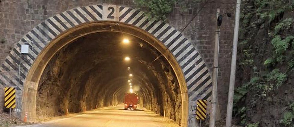 Túneles 02, 03 y 05 de la carretera Litoral ¡ya están 100 % iluminados!