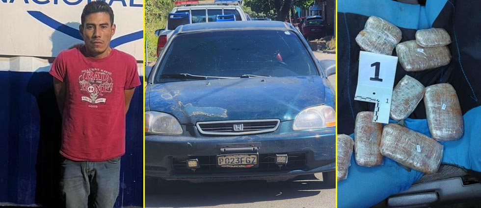 Policías intervienen a sujeto que transportaba miles de dólares en marihuana en Santa Ana