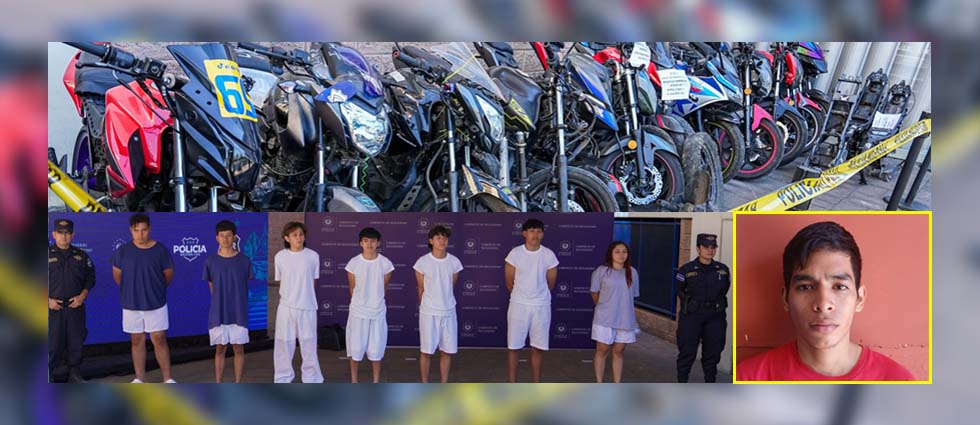 ¡Se entrega! prófugo que era parte de estructura que hurtaba y desmantelaba motocicletas