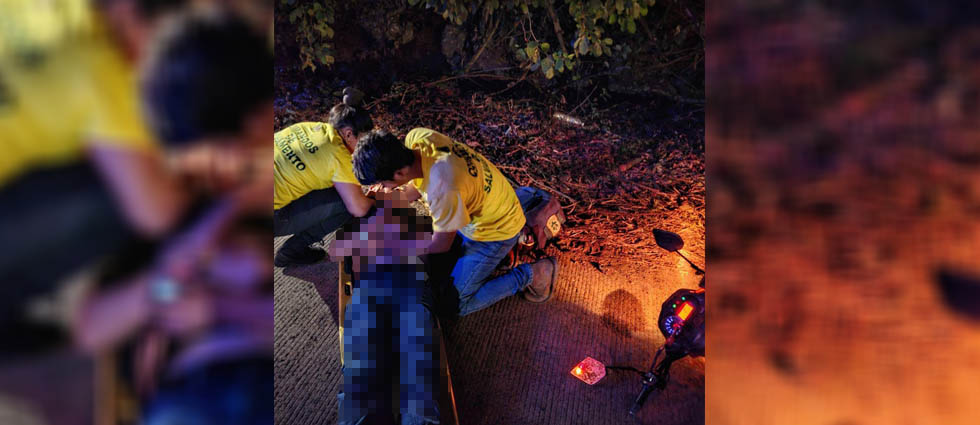 Una mujer sin vida y un hombre grave deja fuerte siniestro vial en Sonsonate: «Iban sin casco»