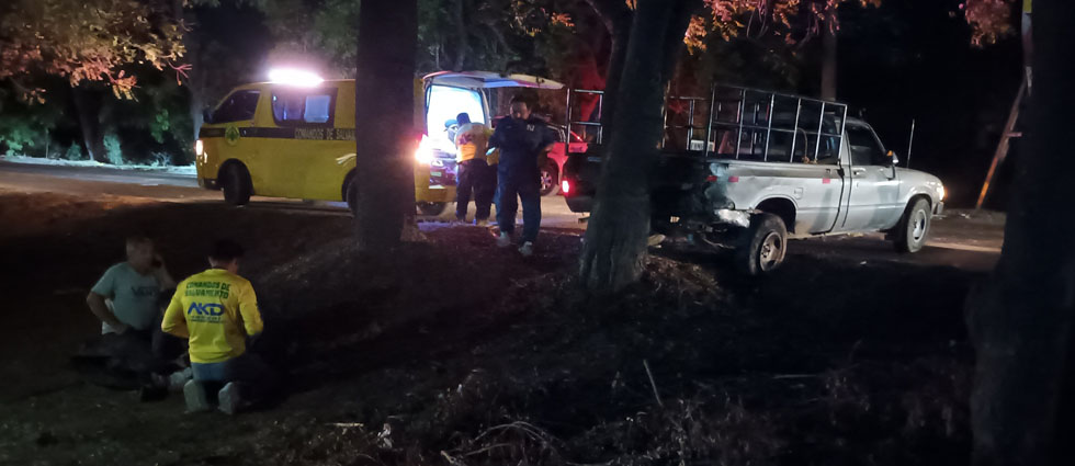Choque de vehículos deja tres lesionados en la carretera Panamericana