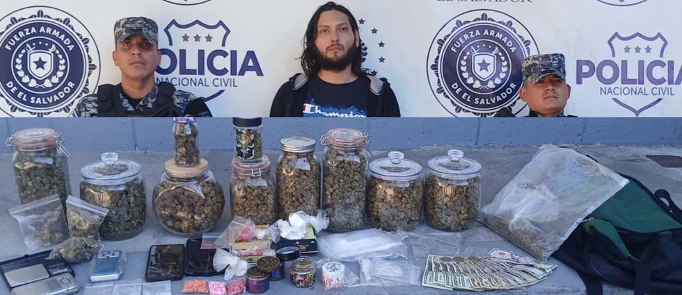 Capturan a sujeto sobre la carretera de Oro y le hallan maletines con abundante droga